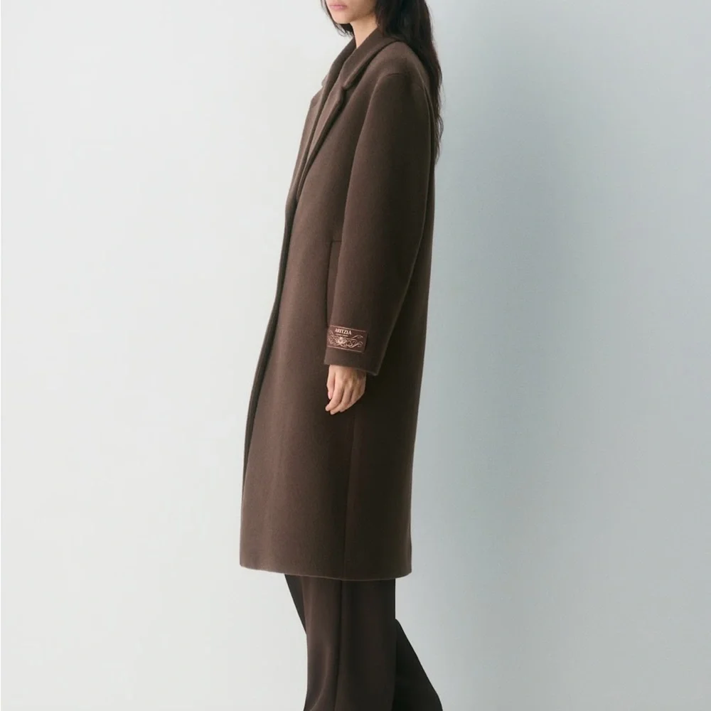 Aritzia brown pea coat - Picture 5 of 16